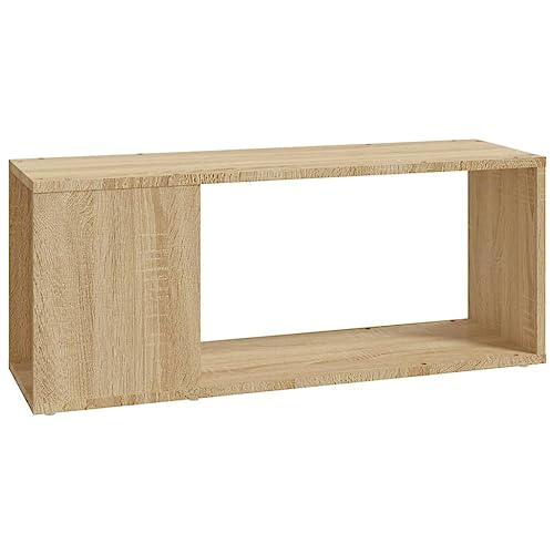 HETFTJN Tv-Tisch Sideboard Tv Lowboard Tv Ständer Sideboard Wohnzimmer - TV-Schrank Sonoma-Eiche 80x24x32 cm Holzwerkstoff für Schlafzimmer Flur Badezimmer Küche HETFTJN Tv-Tisch Sideboard Tv Lowboard Tv Ständer Sideboard Wohnzimmer - TV-Schrank Sonoma-Eiche 80x24x32 cm Holzwerkstoff für Schlafzimmer Flur Badezimmer Küche von HETFTJN