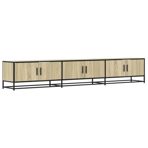 HETFTJN Tv-Tisch Tv Schrank Tv Board Fernsehschrank - TV-Schrank Sonoma-Eiche 240x35x41 cm Holzwerkstoff für Badezimmer Schlafzimmer Flur Wohnzimmer HETFTJN Tv-Tisch Tv Schrank Tv Board Fernsehschrank - TV-Schrank Sonoma-Eiche 240x35x41 cm Holzwerkstoff für Badezimmer Schlafzimmer Flur Wohnzimmer von HETFTJN