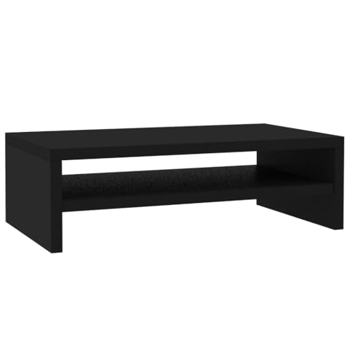 HETFTJN Tv Tisch Tv Sideboard Wohnzimmer Beistelltisch Klein Fernseher Tisch Modern - Monitorständer Schwarz 42x24x13 cm Holzwerkstoff für Büro Gästezimmer Ausstellungsraum Besprechungszimmer HETFTJN Tv Tisch Tv Sideboard Wohnzimmer Beistelltisch Klein Fernseher Tisch Modern - Monitorständer Schwarz 42x24x13 cm Holzwerkstoff für Büro Gästezimmer Ausstellungsraum Besprechungszimmer von HETFTJN