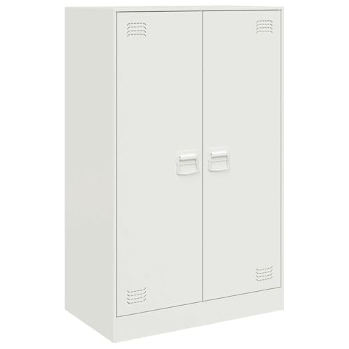 Hochschrank Wohnzimmer Küchenbuffet Buffetschrank Aktenschrank Klein Anrichte Sideboard - Sideboard Weiß 67x39x107 cm Stahl für Büro Schlafzimmer Wohnzimmer Bad Hochschrank Wohnzimmer Küchenbuffet Buffetschrank Aktenschrank Klein Anrichte Sideboard - Sideboard Weiß 67x39x107 cm Stahl für Büro Schlafzimmer Wohnzimmer Bad von HETFTJN