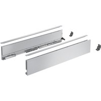 AvanTech you Set Zarge Höhe 101 mm, nl 600 mm, silber o. Frontbef. von HETTICH