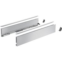 Hettich - AvanTech you Set Zarge Höhe 101 mm, nl 650 mm, silber o. Frontbef. von HETTICH