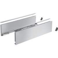 AvanTech you Set Zarge Höhe 139 mm, nl 400 mm, silber o. Frontbef. von HETTICH