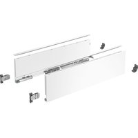 Hettich - AvanTech you Set Zarge Höhe 139 mm, nl 650 mm, weiß von HETTICH