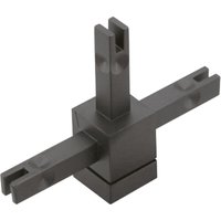 Cadro Knoten 3-Fach 2D Inkl Hv Edelstahl Optik E2 - Hettich Cadro Knoten 3-Fach 2D Inkl Hv Edelstahl Optik E2 - Hettich von HETTICH