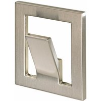 Hettich - Garderobenhaken 1 Haken 6,0 x 7,0 x 2,0 cm Edelstahl-Optik Möbelbeschläge von HETTICH