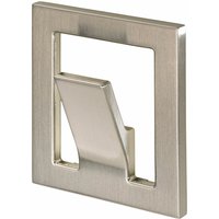 Garderobenhaken 1 Haken 6,0 x 7,0 x 2,0 cm Edelstahl-Optik Möbelbeschläge - Hettich von HETTICH