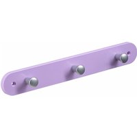 Garderobenleiste 3 Haken 28,0 x 4,0 x 0,8 cm rosa Hakenleisten - Hettich von HETTICH