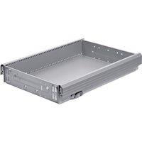 Systema Top Stahlschubkasten eb 392mm , et 730mm Alu-finish von HETTICH