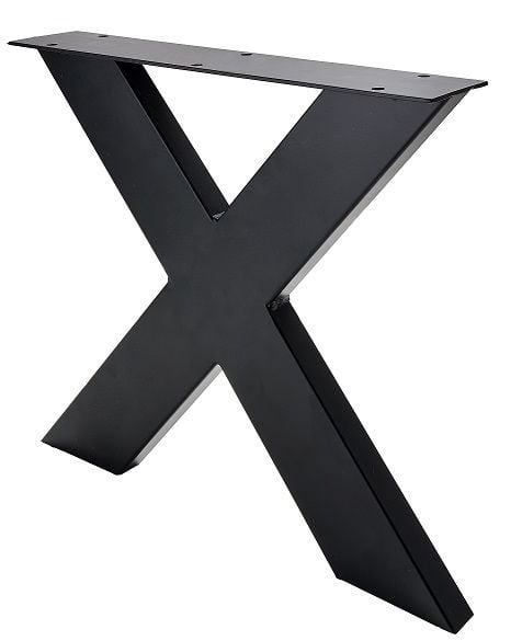 Hettich Bankgestell X 40 x 40 cm Stahl schwarz - 1 Stück Hettich Bankgestell X 40 x 40 cm Stahl schwarz - 1 Stück von HETTICH