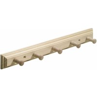 Hettich Hakenleiste, Gaderobe, Gaderobenleiste, 5 Haken, Trend 2022 aus Schweden - 1 Stück von HETTICH