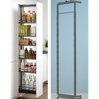 Hettich Hochschrankauszugrahmen Dispensa 90° 9117200, 1545- 1945mm Stahl Hettich Hochschrankauszugrahmen Dispensa 90° 9117200, 1545- 1945mm Stahl von HETTICH