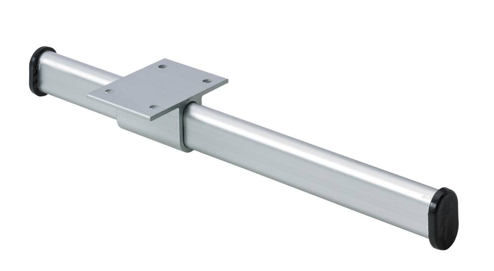 Hettich Kleiderstange 225 mm Aluminium/Kunststoff, silberfarben, 1 Stück von HETTICH