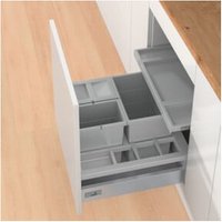 Hettich Küchen-Abfallsystem InsertFlex 600 9207642 KB 600mm Kunststoff grau matt Hettich Küchen-Abfallsystem InsertFlex 600 9207642 KB 600mm Kunststoff grau matt von HETTICH