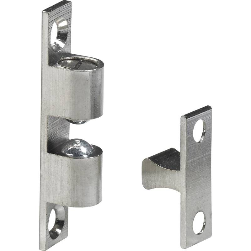 Hettich Kugelschnäpper 42 mm x 8 mm x 9 mm Messing Vernickelt 1 Stück von HETTICH