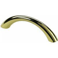 Möbelgriff vermessingt gold 10 x 79 x 23 mm - 1 Stück Möbelbeschläge - Hettich von HETTICH