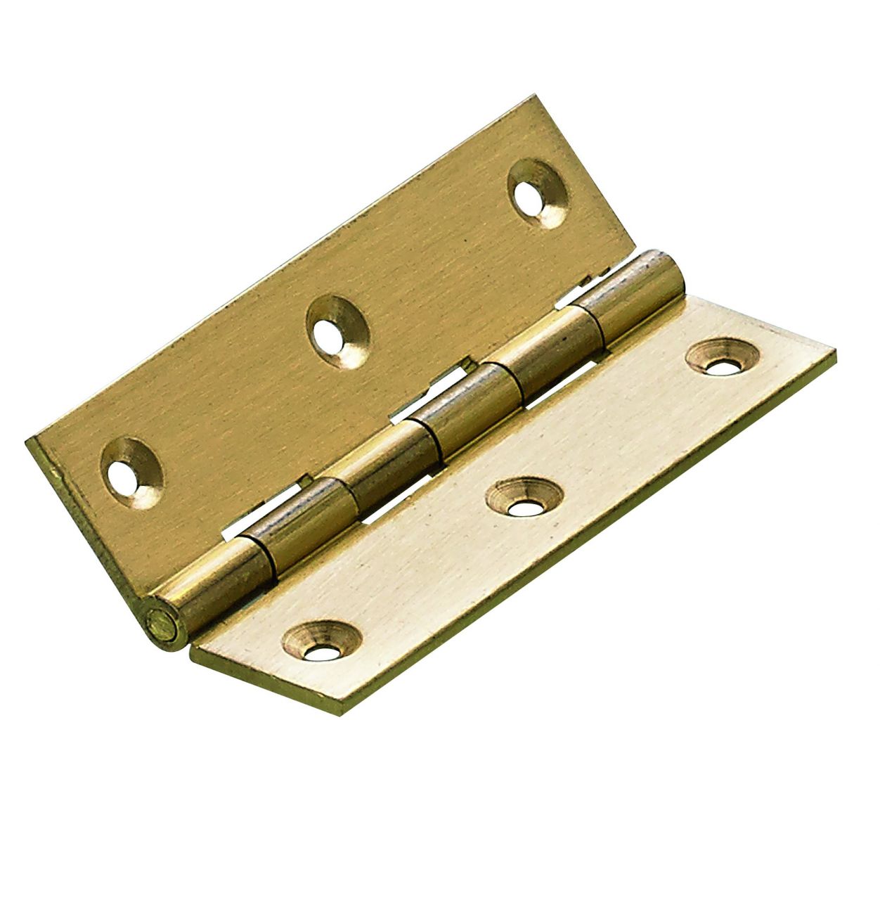 Hettich Schmales Scharnier Messing, matt, 70 x 40 mm von HETTICH