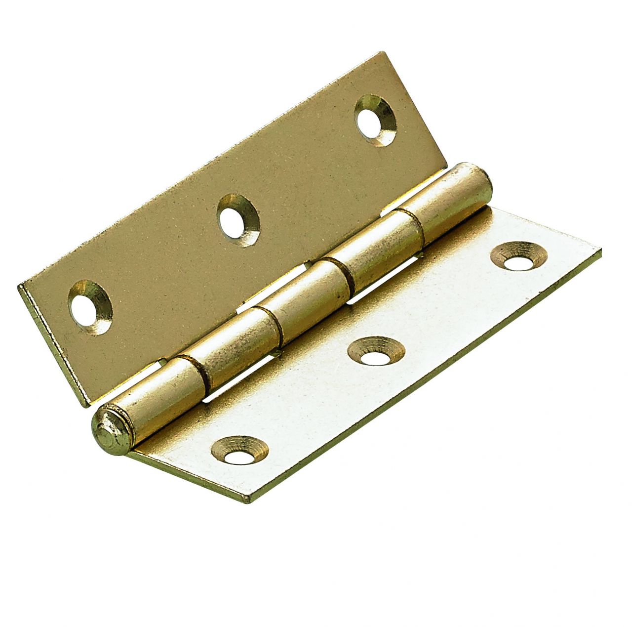 Hettich Schmales Scharnier Stahl, vermessingt, 40 x 70 mm von HETTICH