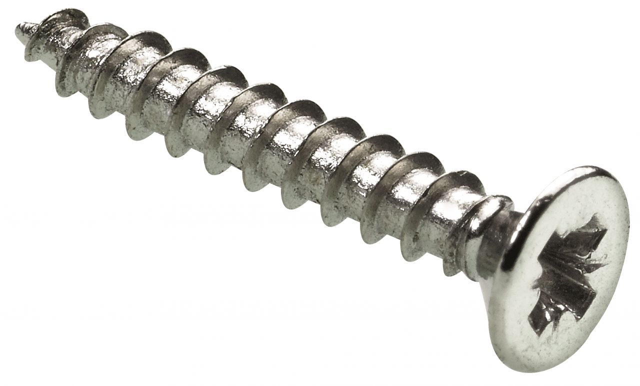 Hettich Schrauben vernickelt Ø 2,5 x 16 mm, 50 Stk von HETTICH