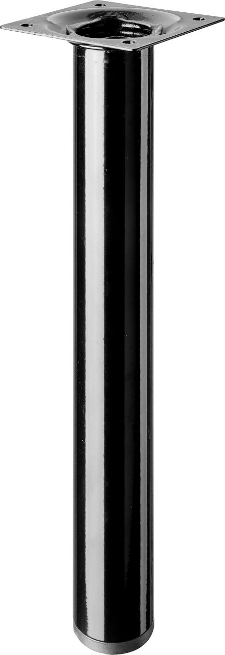 Hettich Tischbein 3,0 x 25 cm Stahl schwarz - 1 Stück von HETTICH