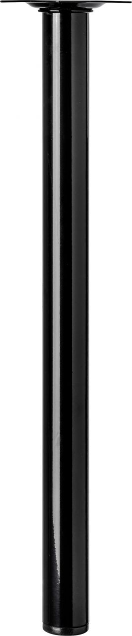 Hettich Tischbein 3,0 x 40 cm Stahl schwarz - 1 Stück von HETTICH