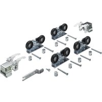 MB-Schiebetürbeschläge-Set, TopLine 1, 45078, 2-T., für einliegende Türen, 75kg - Hettich von HETTICH