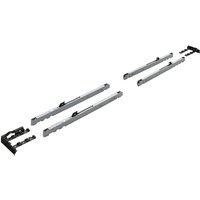 Hettich - Schiebetür Dämpfer TopLine xl Silent System Dämpfungs-Set, 2-türig 30-80kg, schwarz von HETTICH