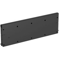 Hettich Stahlschubk.-Trennwand, doppelwandig, Systema Top 2000 1045467, Stahl schwarz von HETTICH