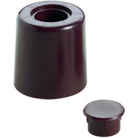Hettich Türstopper 29,0 x 26,5 mm braun - 2 Stück Türstopper von HETTICH