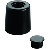 Hettich Türstopper 29,0 x 26,5 mm schwarz - 2 Stück Türstopper von HETTICH