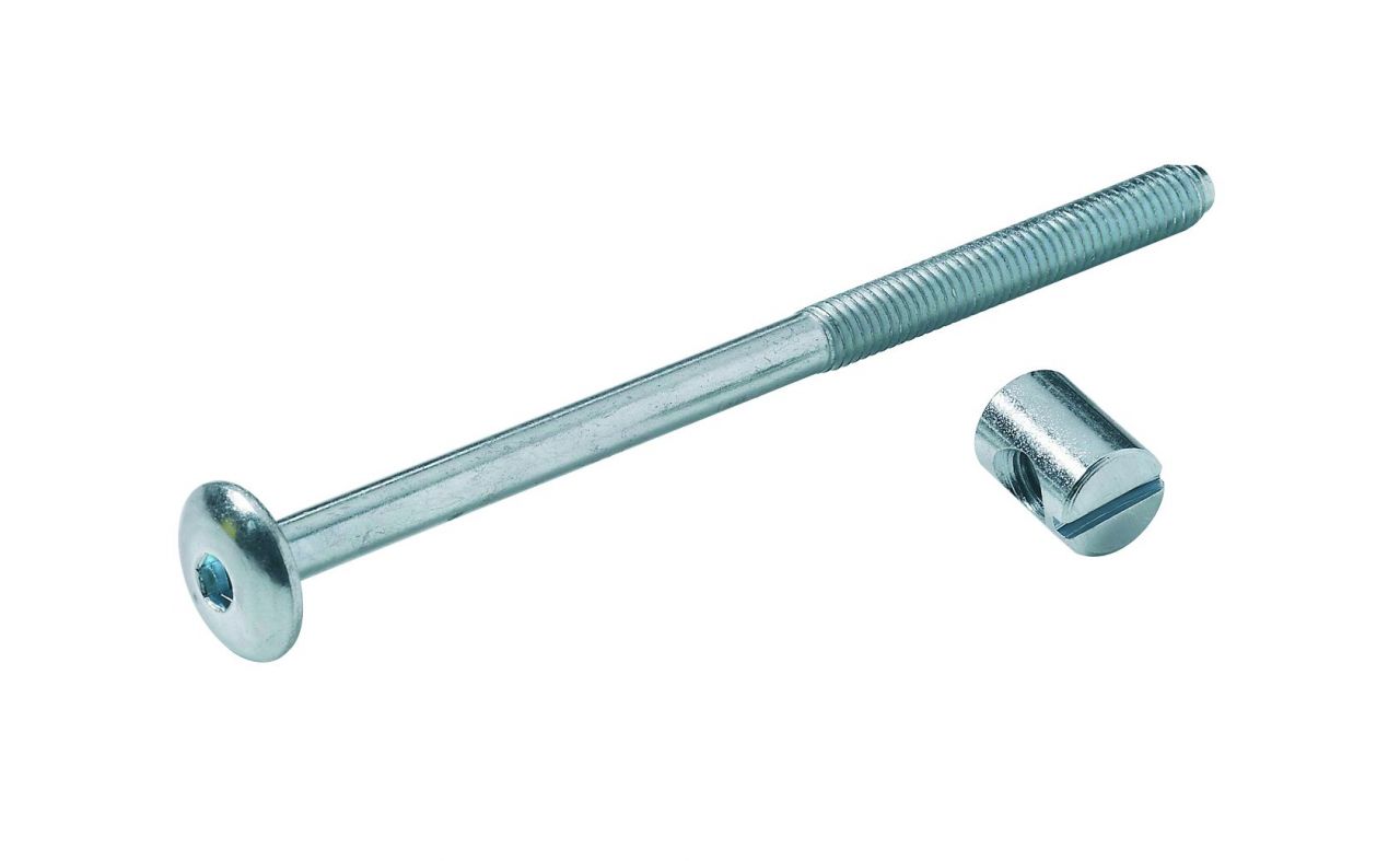 Hettich Verbindungsbeschlag M6 x 100mm, mit Kloben von HETTICH