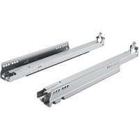 Hettich - Actro 5D Silent System - Vollauszug mit Dämpfung - Schubladenauszug 520mm bis 70kg, Stahl verzinkt - 1 Paar von HETTICH