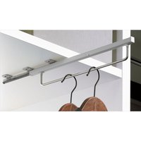 Hettich - Kleiderbügelhalter auf Quadro Basis Tiefe 350 mm weiß von HETTICH