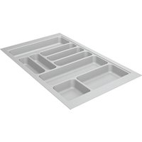 Orga Tray 440 Besteckeinsatz, Tiefe 440-520mm, Nennbreite 1000mm, silber - Hettich von HETTICH