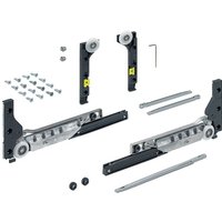 Hettich - SlideLine m Schiebetürbeschlag gedämpft für eine Tür max. 10 kg von HETTICH