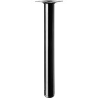 Tischbein 3,0 x 30 cm Stahl schwarz - 1 Stück Tischbeine - Hettich von HETTICH