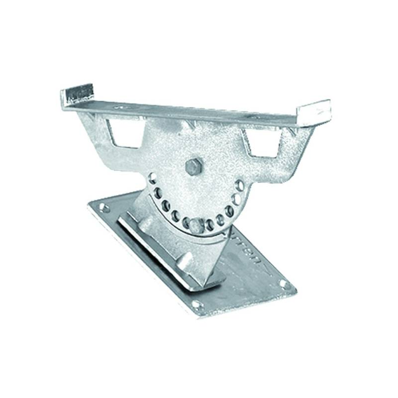 HEUEL Dachtrittsystem FlatStep Laufrosthalterung - dunkelbraun von HEUEL