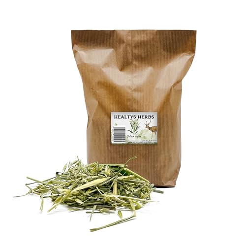 HEULAND® Healthys - grüner Hafer 50g, Ergänzungsfutter für Kaninchen, Meerschweinchen, Hamster, Nager - artgerechtes Futter mit vielen Vitaminen & Nährstoffen. (Nachfüllbeutel) von HEULAND