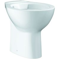Stand-Tiefspül-WC Bau Keramik spülrandlos, Abgang senkrecht alpinweiß von Grohe