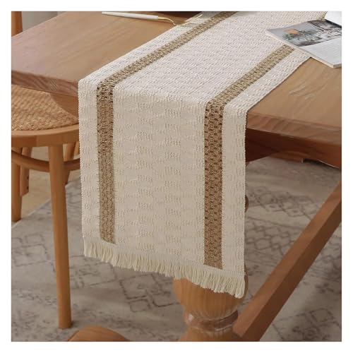 Tischläufer Handgefertigter mit Quasten for Esszimmer-Schlafzimmer-Dekoration für The Dining Table(30*180cm) von HEUchuan