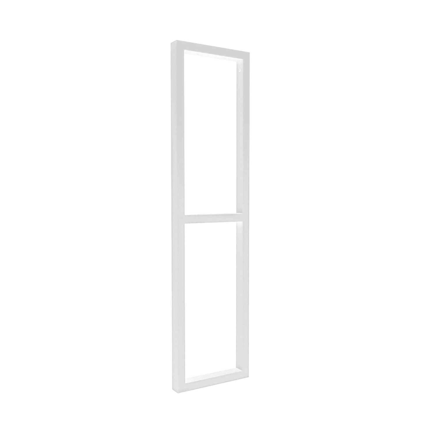 HEVVA Gestell Doppel-Waschtisch NECKAR 20 cm Tief 1 Halter Weiß von HEVVA