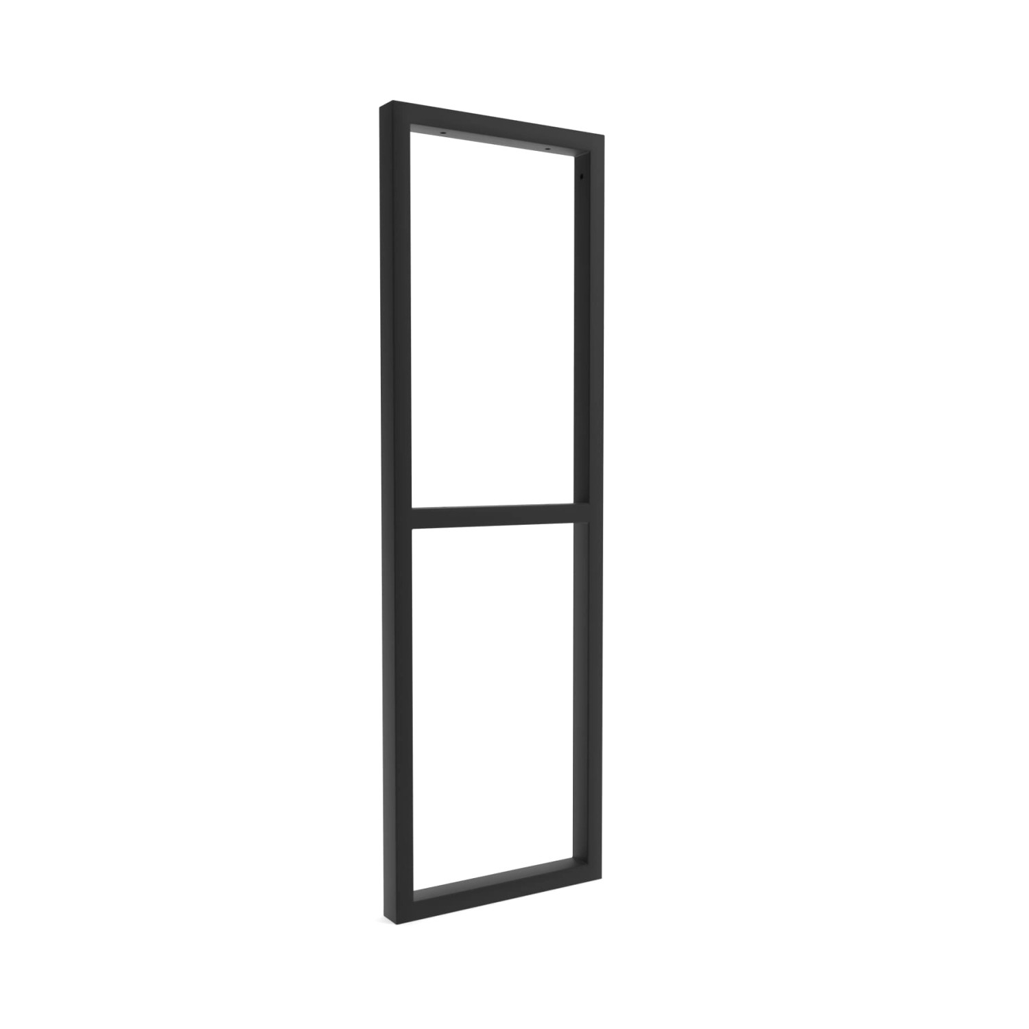 HEVVA Gestell Doppel-Waschtisch NECKAR 25 cm Tief 1 Halter Schwarz von HEVVA