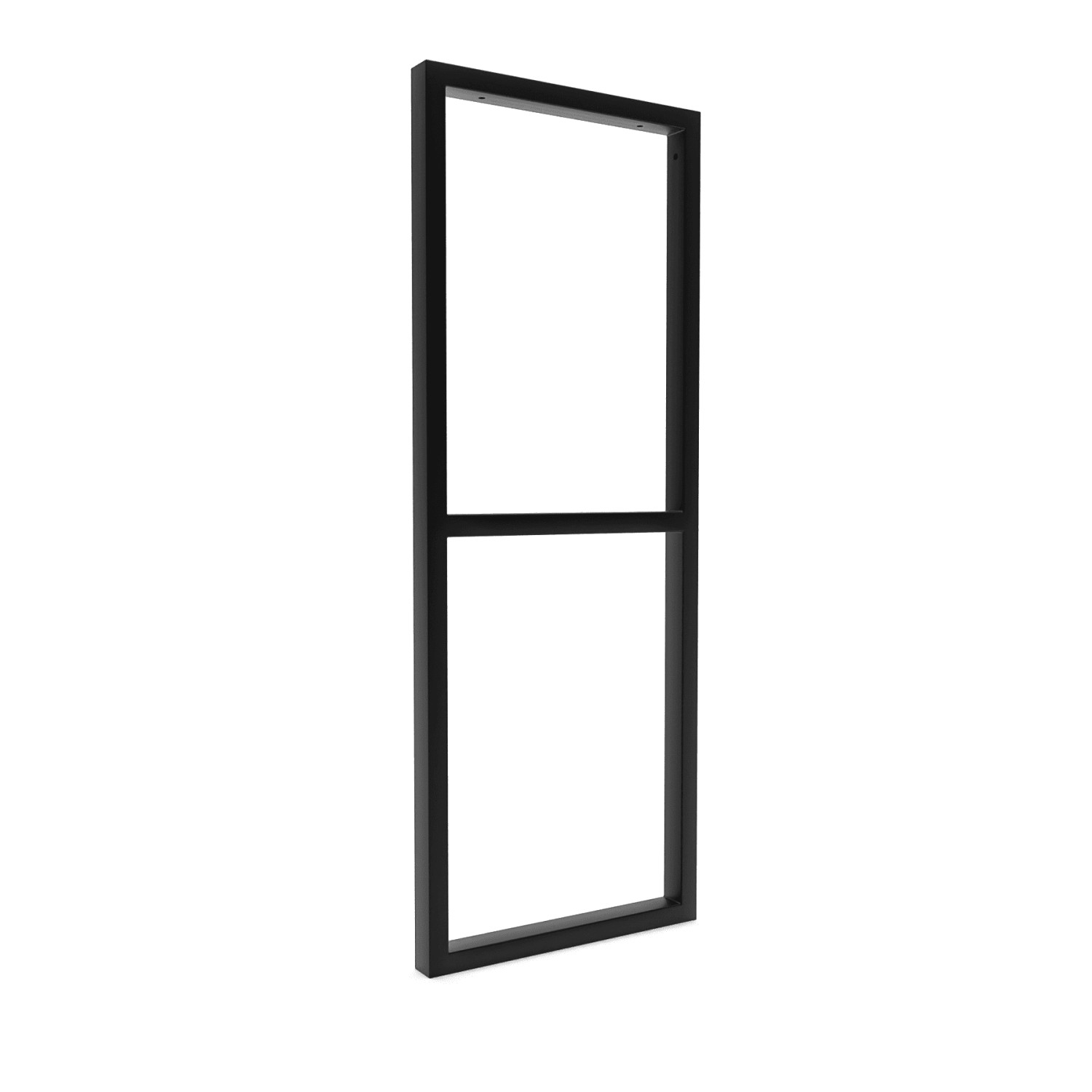 HEVVA Gestell Doppel-Waschtisch NECKAR 30 cm Tief 1 Halter Schwarz von HEVVA