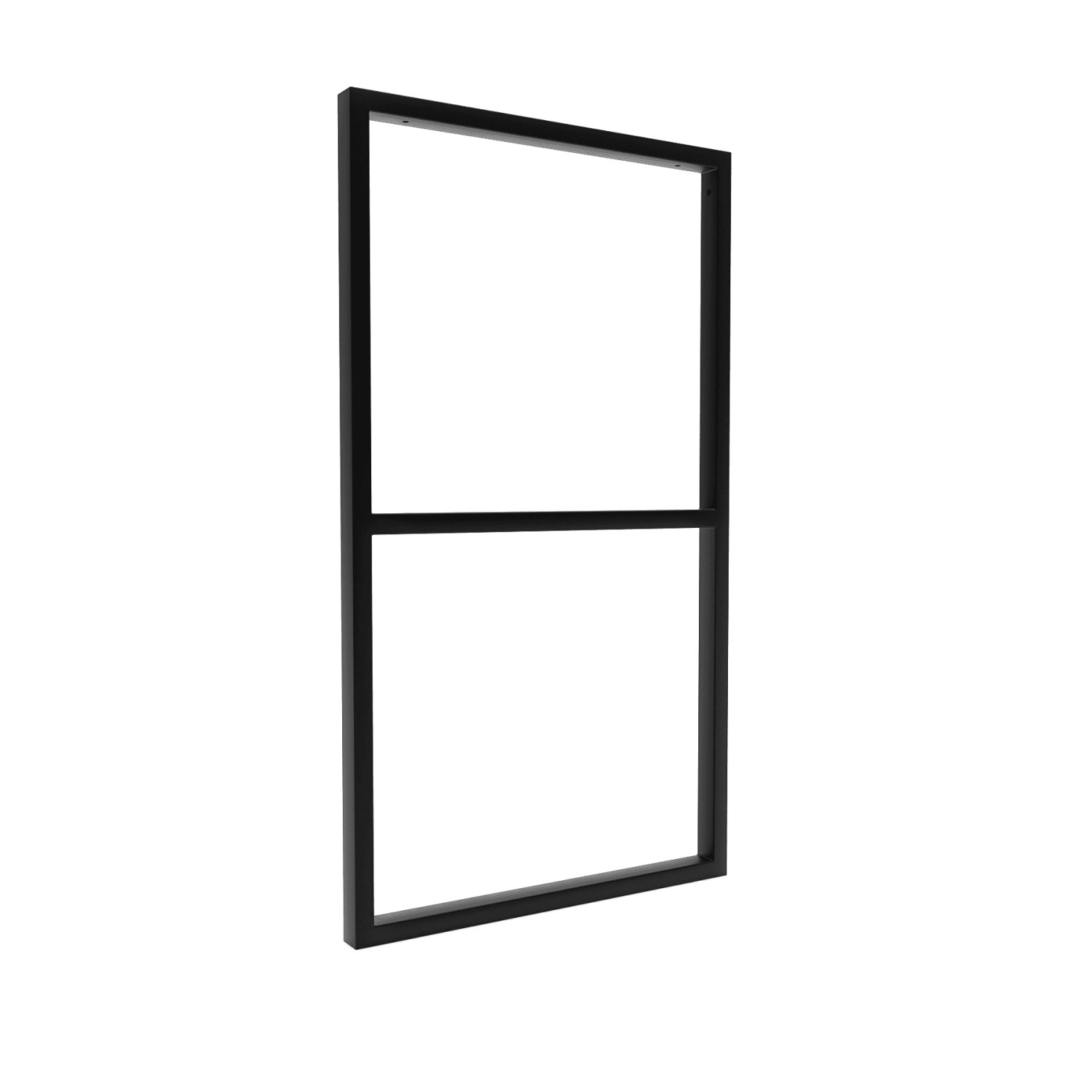 HEVVA Gestell Doppel-Waschtisch NECKAR 45 cm Tief 1 Halter Schwarz von HEVVA