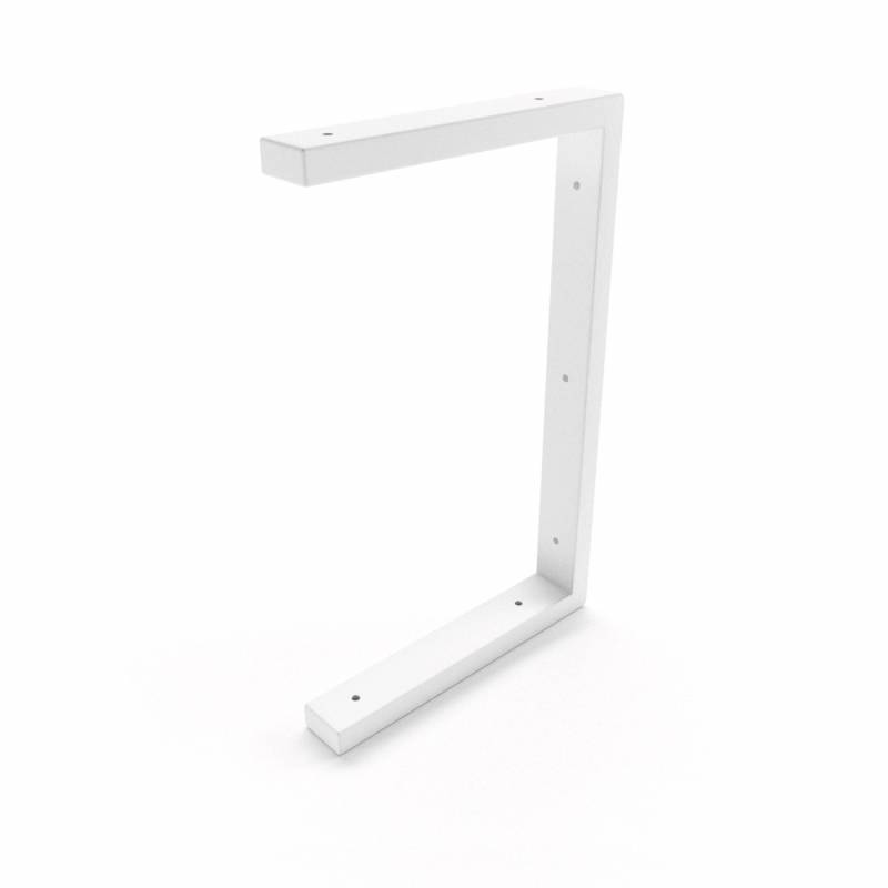 HEVVA Waschtischhalterung LAHN 25 cm Tief 1 Halter Weiß von HEVVA