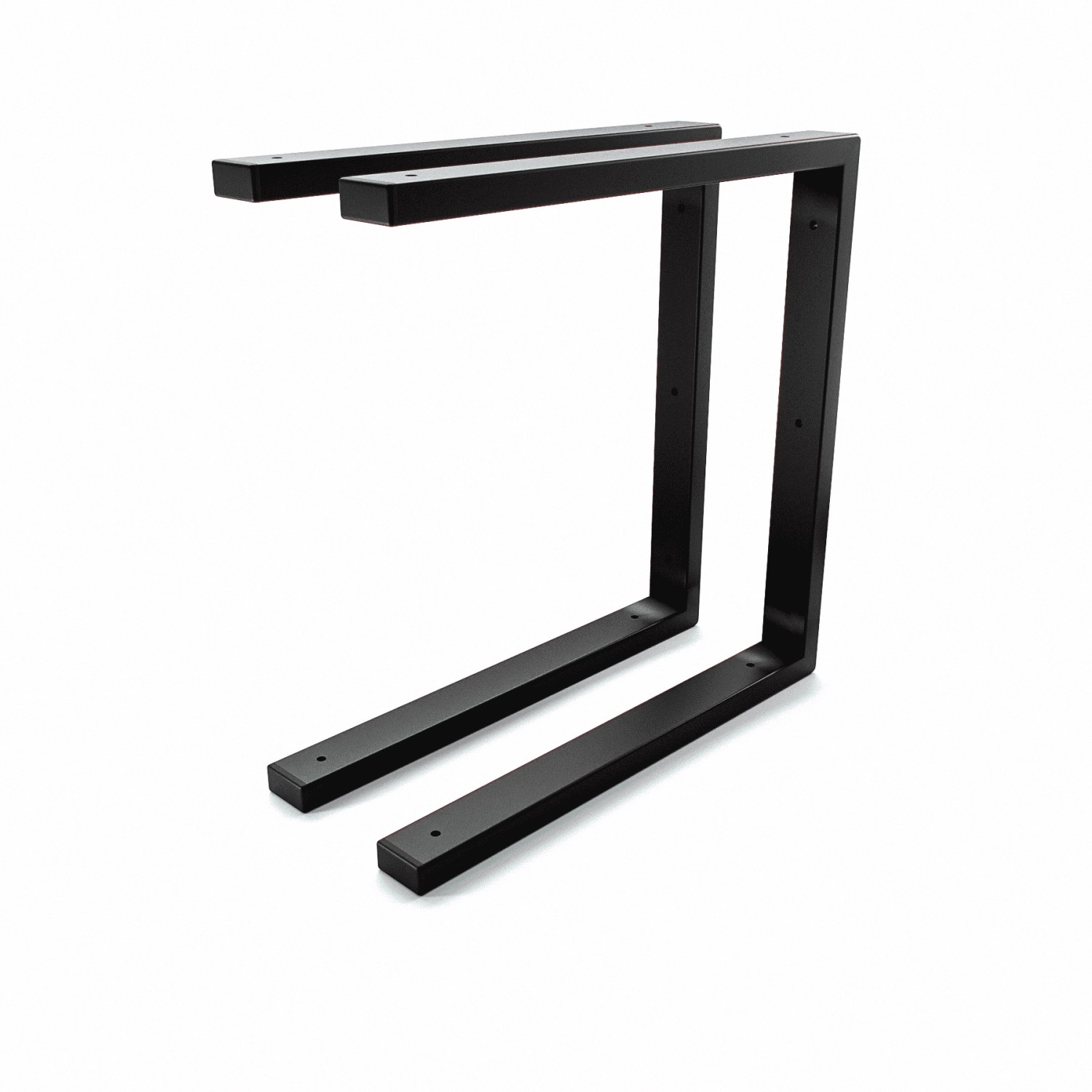 HEVVA Waschtischhalterung LAHN 40 cm Tief 2er Set Schwarz HEVVA Waschtischhalterung LAHN 40 cm Tief 2er Set Schwarz von HEVVA