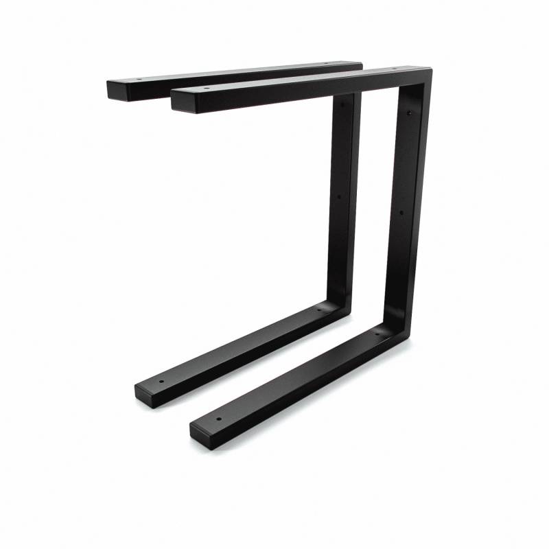 HEVVA Waschtischhalterung LAHN 40 cm Tief 2er Set Schwarz HEVVA Waschtischhalterung LAHN 40 cm Tief 2er Set Schwarz von HEVVA