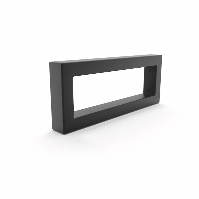 HEVVA Waschtischhalterung RHEIN 10 cm Hoch 25 cm Tief 1 Halter Schwarz HEVVA Waschtischhalterung RHEIN 10 cm Hoch 25 cm Tief 1 Halter Schwarz von HEVVA