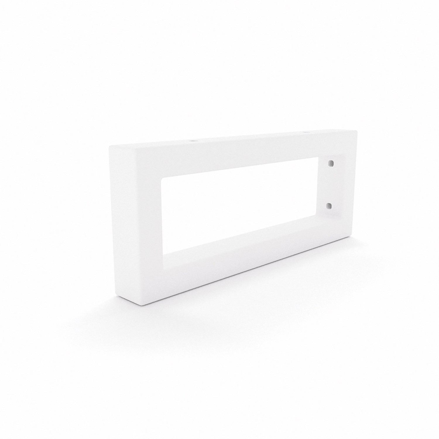 HEVVA Waschtischhalterung RHEIN 10 cm Hoch 25 cm Tief 1 Halter Weiß HEVVA Waschtischhalterung RHEIN 10 cm Hoch 25 cm Tief 1 Halter Weiß von HEVVA