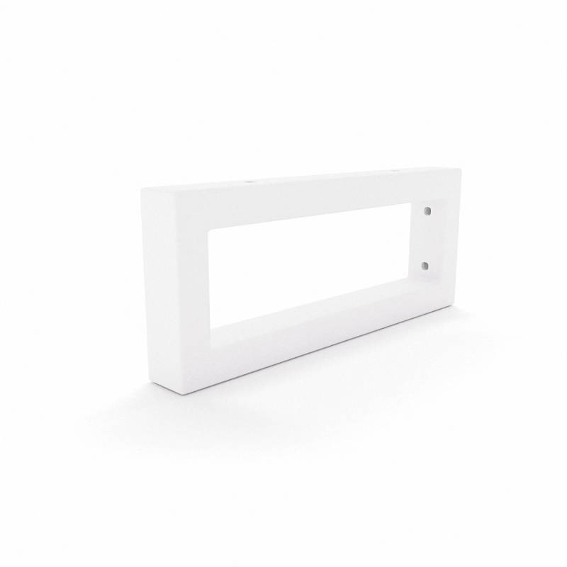 HEVVA Waschtischhalterung RHEIN 10 cm Hoch 25 cm Tief 1 Halter Weiß HEVVA Waschtischhalterung RHEIN 10 cm Hoch 25 cm Tief 1 Halter Weiß von HEVVA